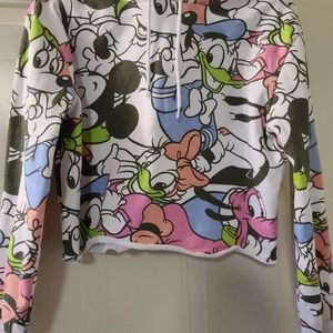 Disney's Mickey Mouse Sweater, crop-top Women's Size - Small